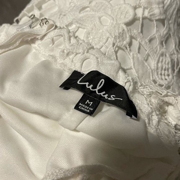 Lulu’s Venice Villa Lace Mini Dress - Picture 9 of 10